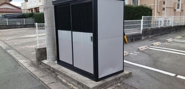 可燃ゴミ専用ゴミ置場が至近