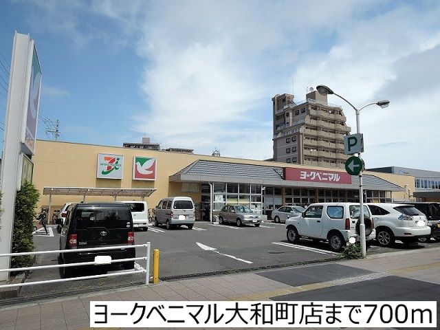 近くのヨークベニマル大和町店まで700m（徒歩9分）