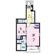 アザレアガーデンBの間取り画像