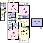 ポラールの間取り画像