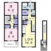 ラ・ローザの間取り画像