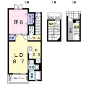 グランディールの間取り画像