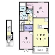 レイク ルイーズ Bの間取り画像