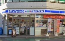 近くのローソン金沢谷津店まで282m(徒歩4分)