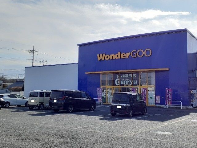 近くのワンダーグー下野店まで500m(徒歩7分)