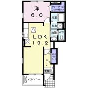 コリーヌ・メリディアンの間取り画像