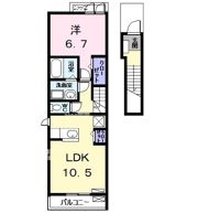 ラフレシールⅡの間取り画像