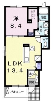 フェリオAの間取り画像