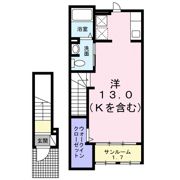 ライゼ イヅミヤ Ⅱの間取り画像
