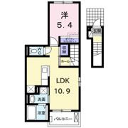 メゾン アンソレイユの間取り画像
