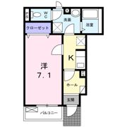 ソレアードフモンSの間取り画像