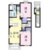 桜梅桃李 Ⅲの間取り画像