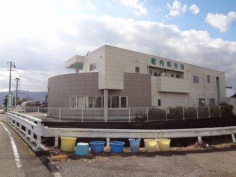 近くの乾内科外科様まで450m（徒歩6分）