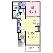 シエルトゥールM．K．三雲の間取り画像