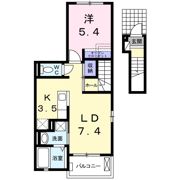 フェリチェートの間取り画像