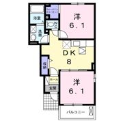 ベルシャトレの間取り画像