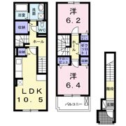 カーサ アリエッタの間取り画像