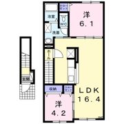 プチヴェールⅡの間取り画像