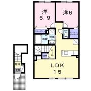 Colline雅の間取り画像