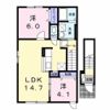 エムズアール ウエストの間取り画像
