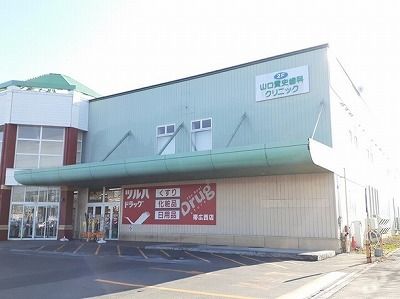 近くのツルハドラッグ帯広西店まで750m（徒歩10分）