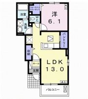 ピース マインドの間取り画像