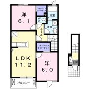 あすなろハイムⅠの間取り画像