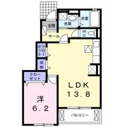 フリーデ センジュの間取り画像