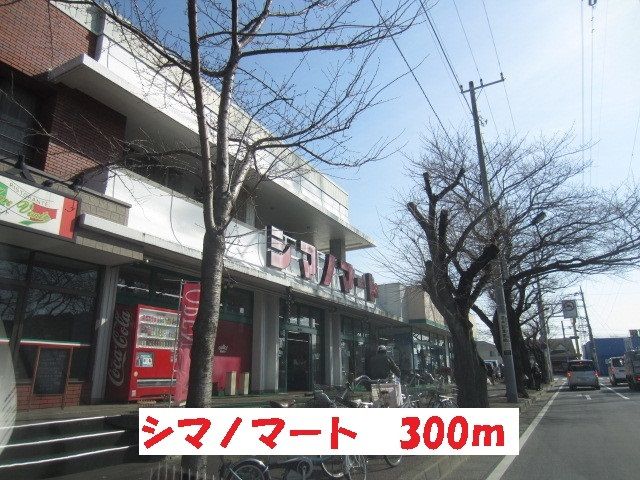 近くのスーパーまで300m（徒歩4分）