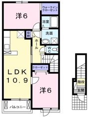 エイチ ト ミルドの間取り画像