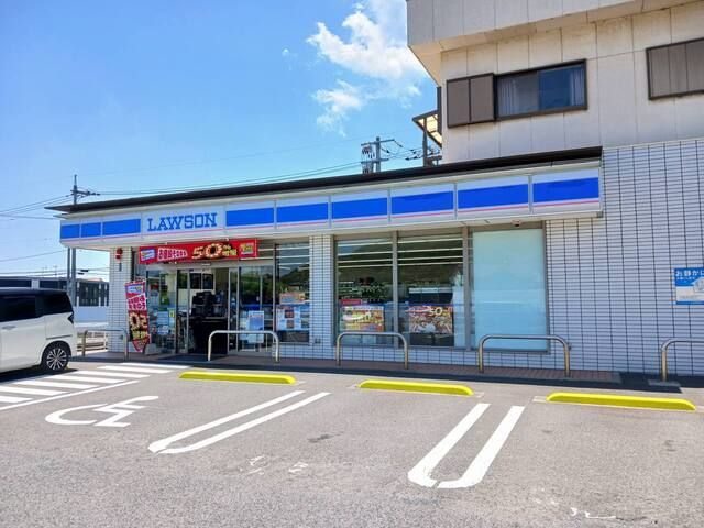 近くのローソン福山大門一丁目店まで500m(徒歩7分)