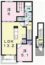 リベルタAの間取り画像