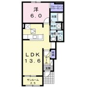 リベルタBの間取り画像