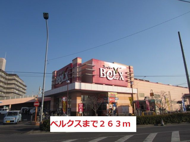 近くのベルクスまで263m(徒歩4分)