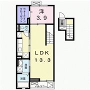 トーク鷹の羽Ⅲの間取り画像