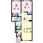 アリ・ビラⅡの間取り画像