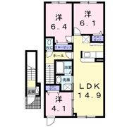 アリ・ビラⅡの間取り画像