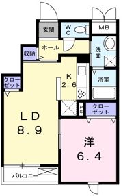 サン クレアの間取り画像