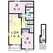 エテルノAの間取り画像