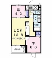 ベルプレーヌの間取り画像