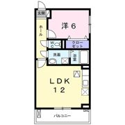 ロゼ・クリスタⅡの間取り画像