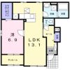 カーサ立部の間取り画像