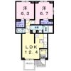 ボヌール伊奈 髙蔵館の間取り画像