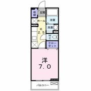 アルバ学園前の間取り画像