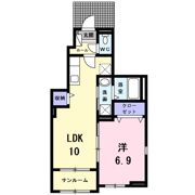 ラフィーネ葛野・Ⅱの間取り画像