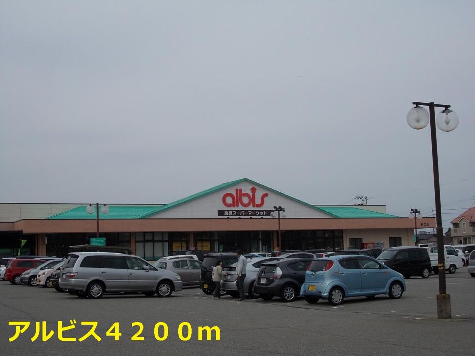 近くのアルビスまで4,200m(徒歩53分)