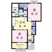 ガレットの間取り画像