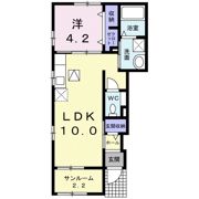 ラ ルーチェの間取り画像