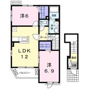 フェリーチェの間取り画像