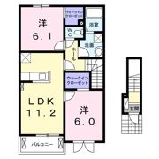 アルモニ－メゾンの間取り画像